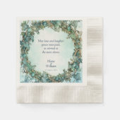 Eternal Grace Fantasy Wedding Serviette (Vorderseite)