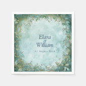 Eternal Grace Fantasy Wedding Serviette (Vorderseite)