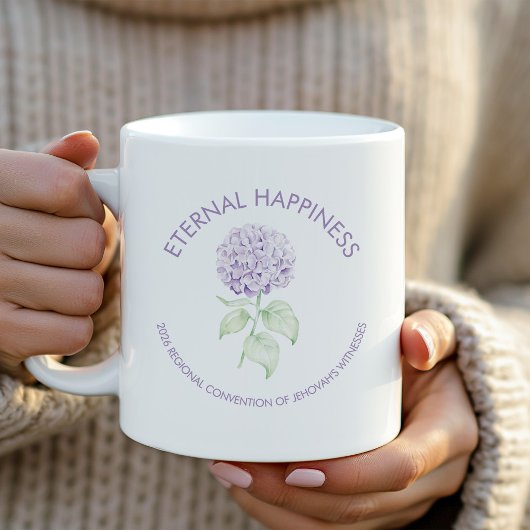 Eternal Happiness Hydrangea 2026 Convention  Kaffeetasse