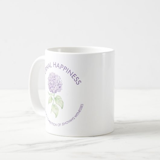 Eternal Happiness Hydrangea 2026 Convention Kaffeetasse (Vorderseite Links)
