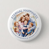 Eternal Happiness Notebook für Kinder und Erwachse Button (Vorderseite)