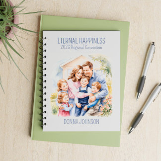 Eternal Happiness Notebook für Kinder und Erwachse Notizblock