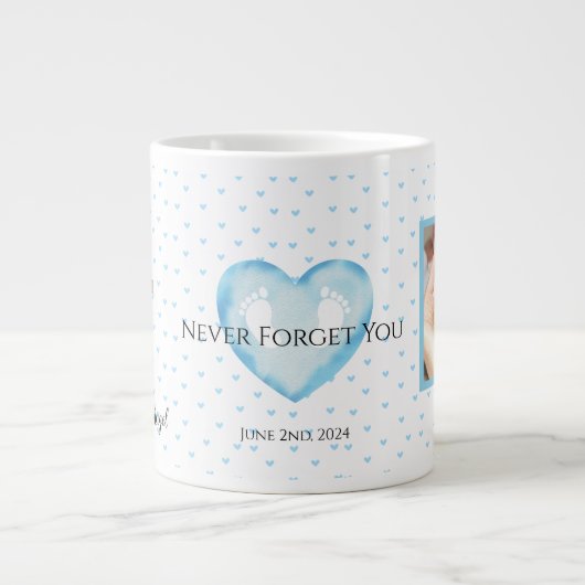 Eternal Hearts-Angel Baby Memorial Foto Tasse 20oz (Vorderseite)