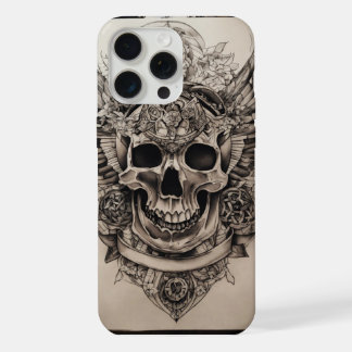 Eternal Ink: Skull Tattoo Art Tee  iPhone 15 Pro Max Hülle