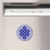 Eternal Knot on Clouds Magnet (In Situ (Geschirrspüler))