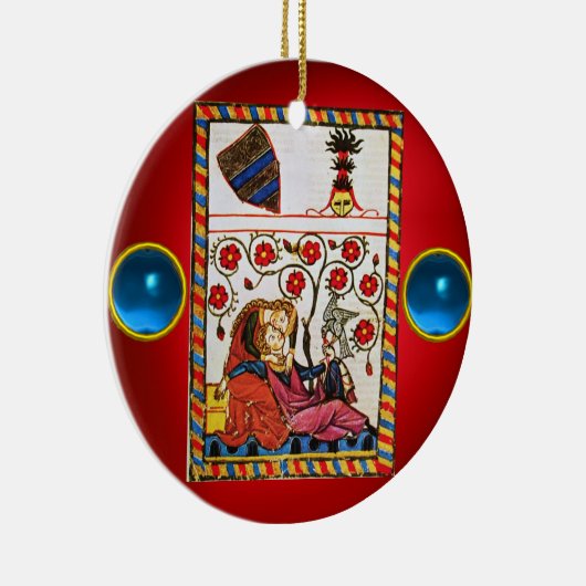 ETERNAL-LIEBE KERAMIKORNAMENT (Rechts)