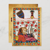 ETERNAL LIEBE MINIATURPARKMENT, VALENTINTAG FEIERTAGSPOSTKARTE (Vorne/Hinten)