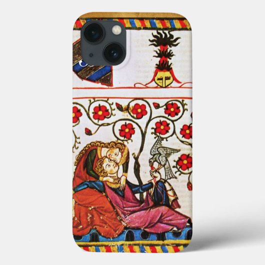 ETERNAL-LIEBE-MONOGRAM-Perchment Case-Mate iPhone Hülle (Rückseite)