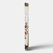 ETERNAL-LIEBE-MONOGRAM-Perchment Case-Mate iPhone Hülle (Rückseite / Links)