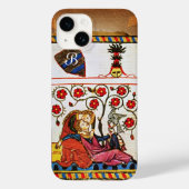 ETERNAL-LIEBE-MONOGRAM-Perchment Case-Mate iPhone Hülle (Rückseite)