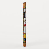 ETERNAL-LIEBE-MONOGRAM-Perchment Case-Mate iPhone Hülle (Hinten/Rechts)