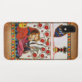 ETERNAL-LIEBE-MONOGRAM-Perchment Case-Mate iPhone Hülle (Rückseite (Horizontal))