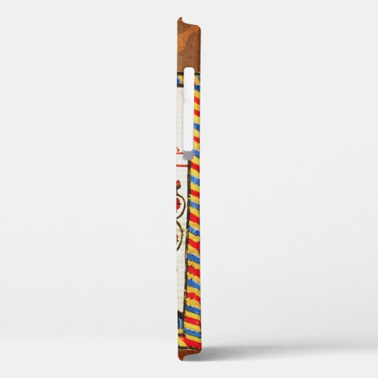 ETERNAL-LIEBE-MONOGRAM-Perchment Case-Mate iPhone Hülle (Rückseite / Links)