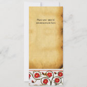 ETERNAL-LIEBE-MONOGRAMM EINLADUNG (Rückseite)