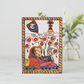 ETERNAL-LIEBE-MONOGRAMM EINLADUNG (Stehend Vorderseite)