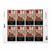 ETERNAL LIEBE, RED WAX SIEGEL Wedding Wine (Vorne)