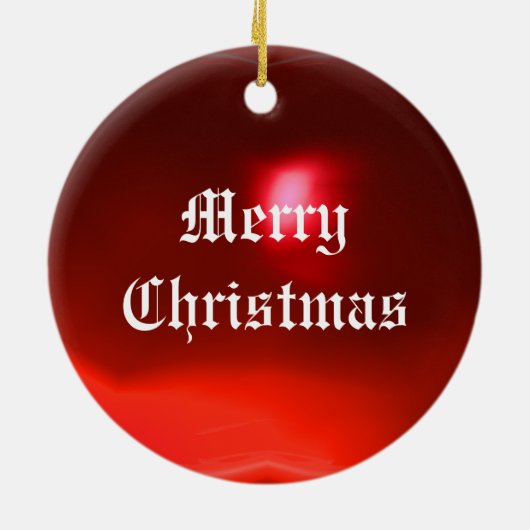 ETERNAL LIEBE Rot-Grüne Edelstein Keramik Ornament (Hinten)