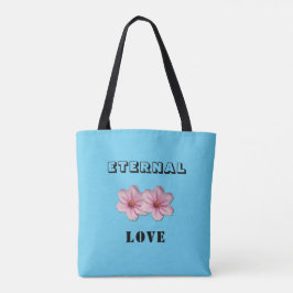 Eternal Love Cherry Blossom Tote Bag Tasche