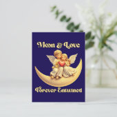 Eternal Love wir haben Crescent Moon Postkarte (Stehend Vorderseite)