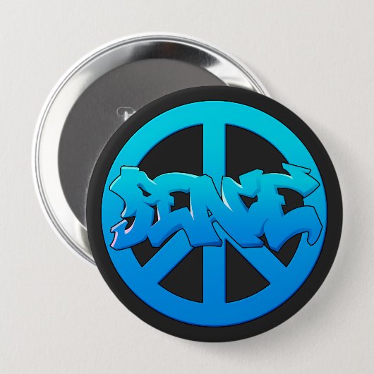 Eternal Lyphe Peace Button (Vorne & Hinten)