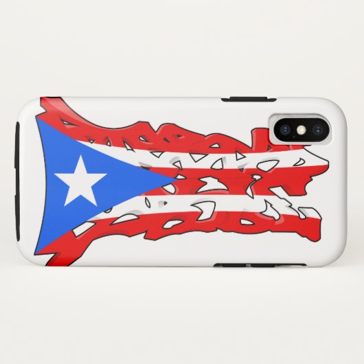 Eternal Lyphe Puerto Rico Case-Mate iPhone Hülle (Rückseite (Horizontal))