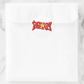 Eternal Lyphe Vietnam Runder Aufkleber (Tasche)