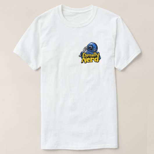 Eternal Nerd Podcast T - Shirt (Design vorne)