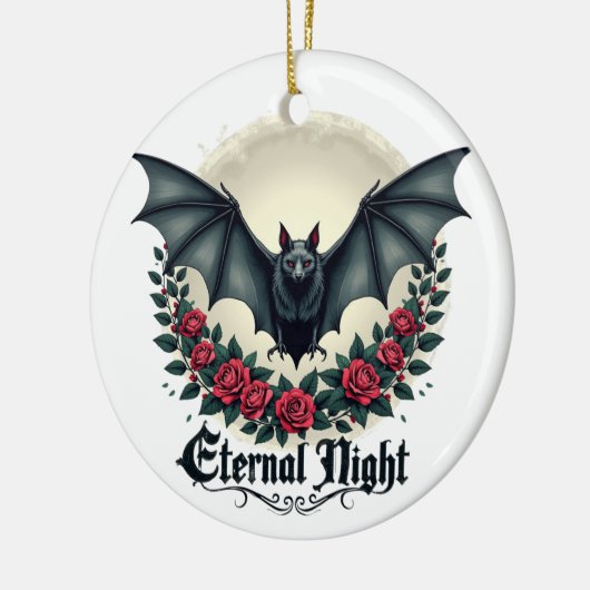 Eternal Night Gothic Bat Ornament (Links)