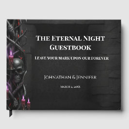 Eternal Night Gothic Vampire Wedding Dark Romance Gästebuch