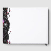 Eternal Night Gothic Vampire Wedding Dark Romance Gästebuch (Rückseite)