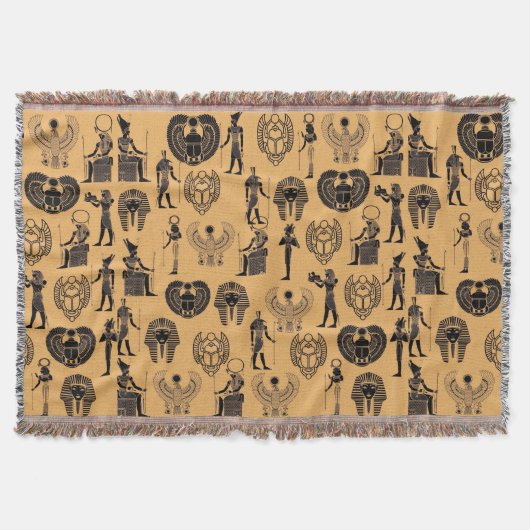 Eternal Sands: Egyptian Antique Elegance for Time Decke (Vorderseite)