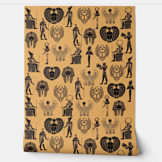 Eternal Sands: Egyptian Antique Elegance for Time Tapete (Abrollen)