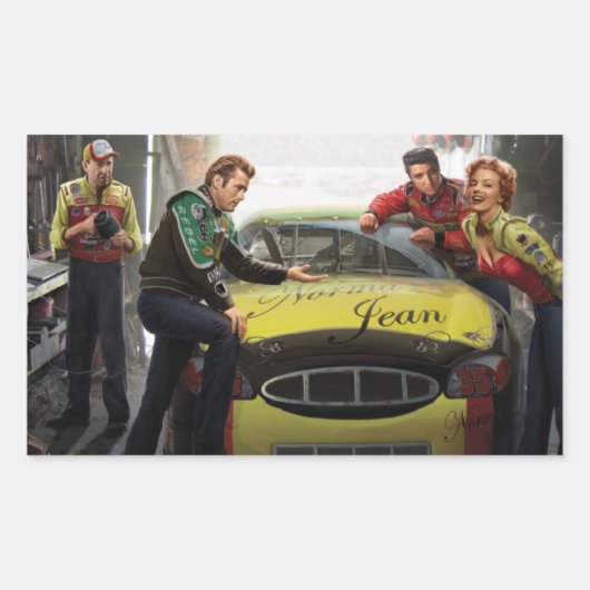 Eternal Speedway Rechteckiger Aufkleber (Vorderseite)