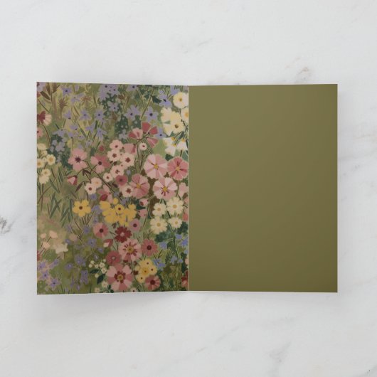 Eternal Spring Bloom Karte (Innenseite)