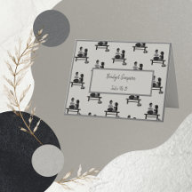 Eternal Stone Paar Boho Gastkarte