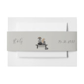 Eternal Stone Paar Boho Hochzeit Einladungsbanderole (Vorderseite Beispiel)