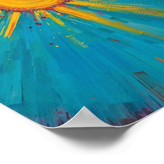 Eternal Sun & Sky Poster (Ecke)