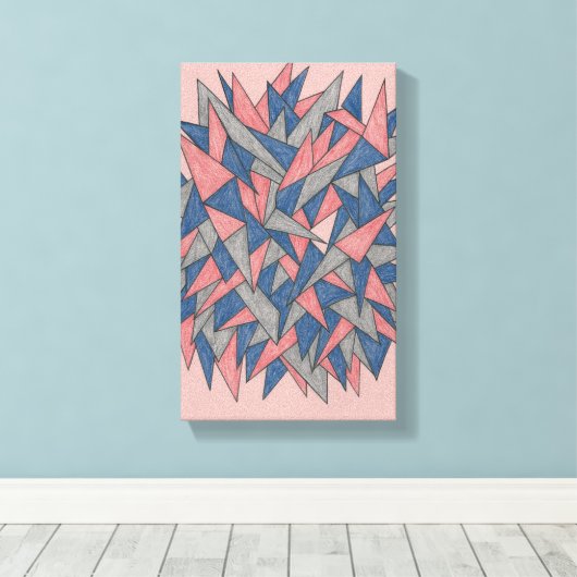 Eternal Weave Canvas Leinwanddruck (Insitu (Holzboden))