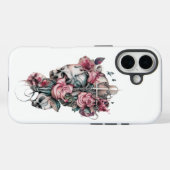 "Eternale Kante: Kreuz, Schädel und Rose - Tough i Case-Mate iPhone Hülle (Rückseite (Horizontal))
