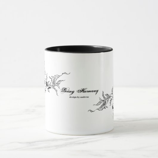Eternflow Koi Art Tasse (Zentrum)
