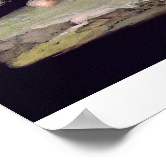 Eternität (Öl auf Tafel) Poster (Ecke)