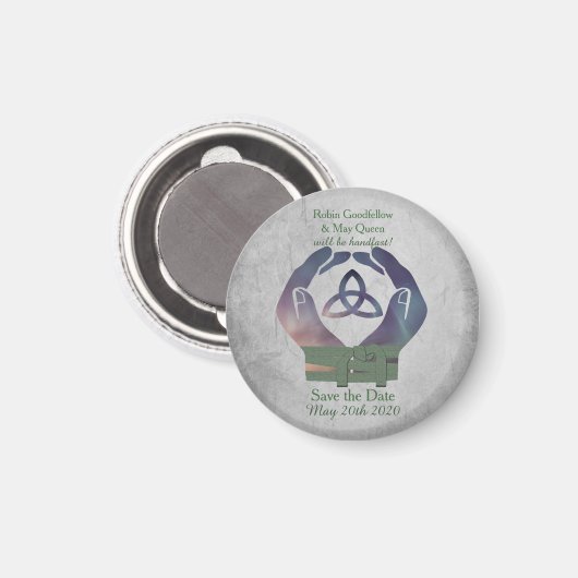 Eternity-Bearbeitung speichern Sie das Datumsfenst Magnet (Vorderseite/Rückseite)