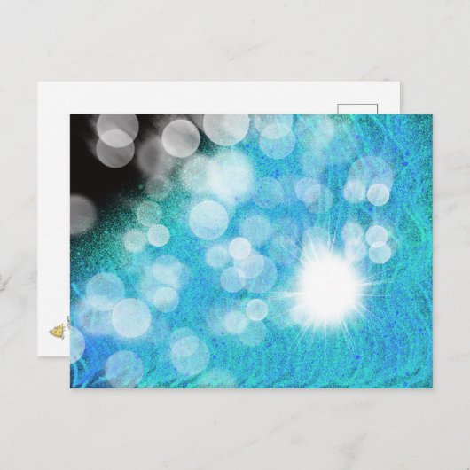 Eternity Celestitic Prophetic Christlich Moderne K Postkarte (Vorne/Hinten)