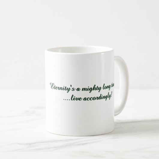 Eternity Classic Mug, 11 oz Kaffeetasse (VorderseiteRechts)