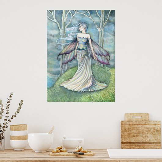 Eternity Fairy Art Print Poster von Molly Harrison (Küche)