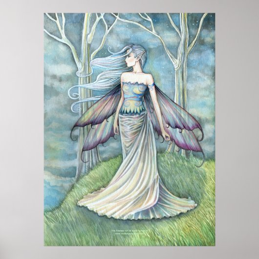 Eternity Fairy Art Print Poster von Molly Harrison (Vorne)