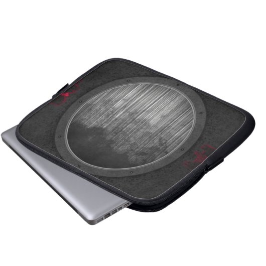 Eternity In Motion Laptopschutzhülle (Vorne Knopf)