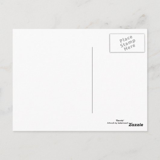 Eternity Postcard Postkarte (Rückseite)