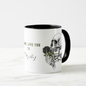 Eternity Skull-Kaffee Tasse Geschenk Idee (VorderseiteRechts)