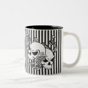 Eternity Skulls Zweifarbige Tasse